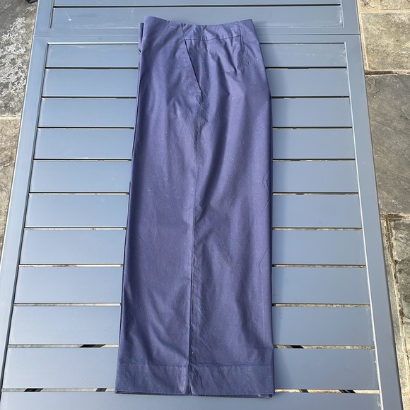 COS Cotton Wide Leg Cropped Trousers - Picture 8 of 16